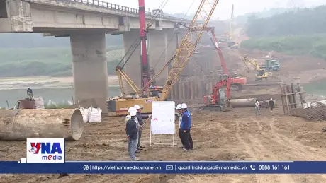 Cao tốc Nội Bài - Lào Cai: Khi công trường không ngủ