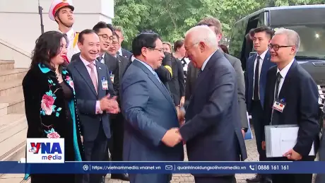 Thủ tướng Phạm Minh Chính hội kiến Chủ tịch Hội đồng châu Âu