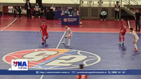 Futsal châu Á 2026: Tuyển Việt Nam thắng thuyết phục 2-0 trước Liban