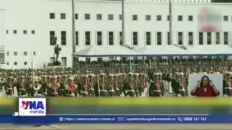 Lực lượng vũ trang Venezuela tuyên thệ trước Tổng thống lâm thời