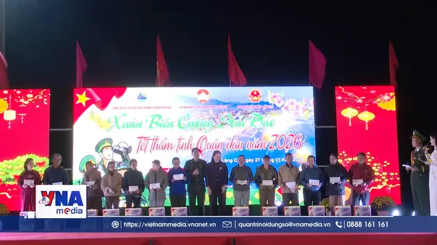 Rộn ràng niềm vui ngày hội Xuân nơi biên cương