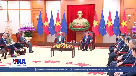 Tổng Bí thư Tô Lâm tiếp Chủ tịch Hội đồng châu Âu António Costa