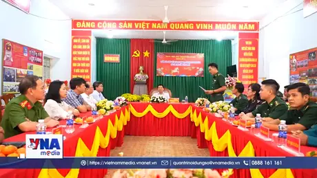 Thăm hỏi, động viên lực lượng vũ trang trên tuyến biên giới Tây Ninh