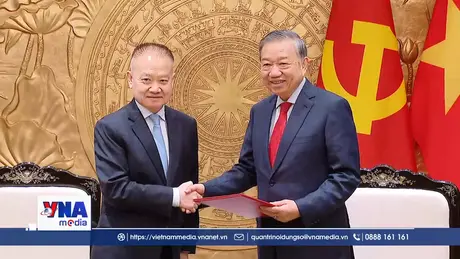 Tổng Bí thư tiếp đặc phái viên của Tổng Bí thư, Chủ tịch Trung Quốc