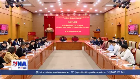 Đoàn kết, thống nhất trong Cơ quan tham mưu, giúp việc Đảng uỷ MTTQ, các đoàn thể Trung ương