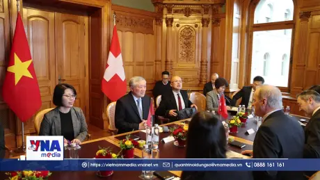 Phó Thủ tướng Nguyễn Hòa Bình kết thúc chuyến thăm làm việc tại Thuỵ Sỹ