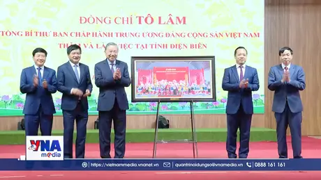 Tổng Bí thư Tô Lâm làm việc với tỉnh Điện Biên