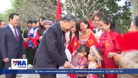 Trạm tin trưa ngày 31/01: Tổng Bí thư dự khánh thành Nhà tưởng niệm Chủ tịch Hồ Chí Minh tại Di tích Đồi E2 (Điện Biên)