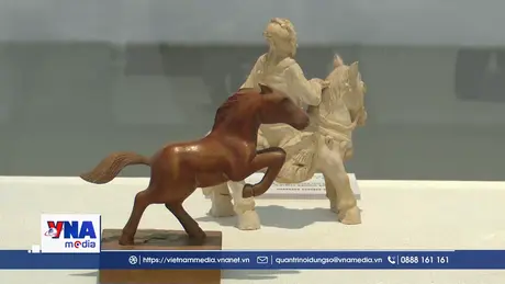 Chiêm ngưỡng hình tượng ngựa tại Triển lãm chuyên đề “Ngựa trong nghệ thuật tạo hình”