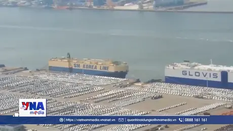 Hàn Quốc lần đầu tiên vượt ngưỡng xuất khẩu 60 tỷ USD