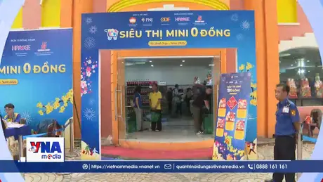 Trạm tin sáng ngày 01/02: Siêu thị mini 0 đồng mang Tết cho bà con khó khăn tại TP. HCM