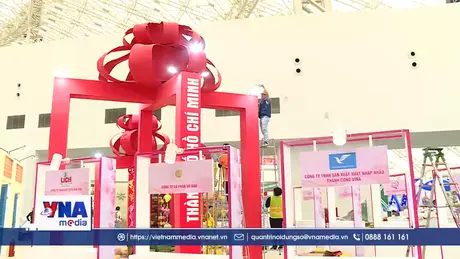 Sẵn sàng khai mạc Hội chợ Mùa Xuân 2026