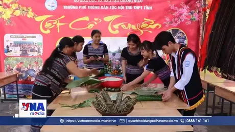 Tết cổ truyền dưới mái trường dân tộc nội trú
