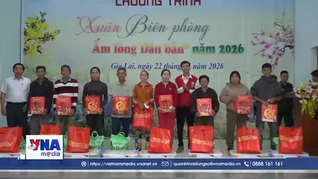 Ấm áp Xuân Biên Phòng tại Gia Lai