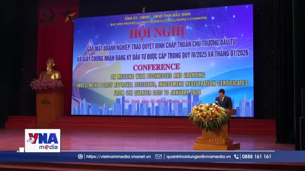 Bắc Ninh trao giấy chứng nhận đăng ký đầu tư trên 1 tỷ USD