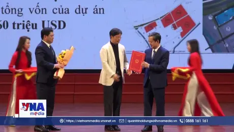 Bắc Ninh trao giấy chứng nhận đăng ký đầu tư trên 1 tỷ USD
