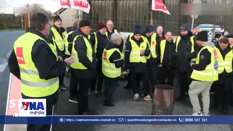 Giao thông công cộng tại nhiều bang ở Đức tê liệt do đình công