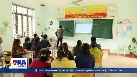 Quảng Trị: Đẩy mạnh xóa mù chữ khu vực miền núi