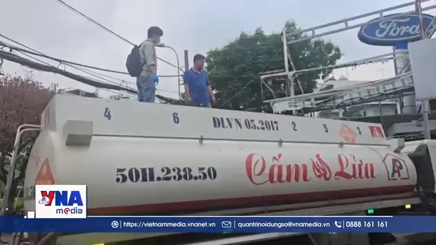 TP.HCM khởi tố vụ án sản xuất, buôn bán xăng RON A95 giả