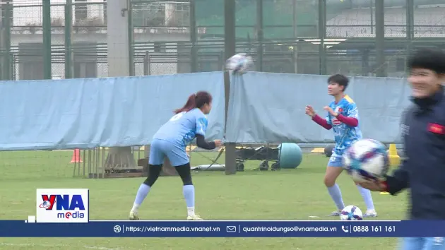 Đội tuyển nữ Việt Nam tăng tốc rèn luyện hướng tới VCK châu Á 2026