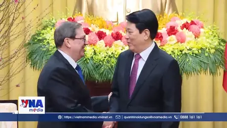 Chủ tịch nước Lương Cường tiếp Đặc phái viên Đảng, Nhà nước Cuba