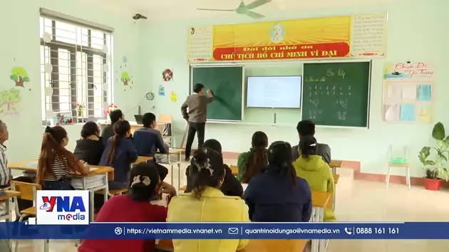 Quảng Trị: Đẩy mạnh xóa mù chữ khu vực miền núi