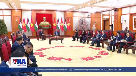 Tổng Bí thư Tô Lâm tiếp Chủ tịch Hạ viện Jordan