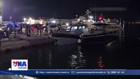 Va chạm tàu tại Hy Lạp gây thương vong