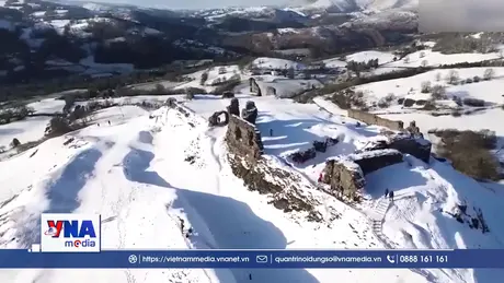 Châu Âu cảnh báo về bão và tuyết