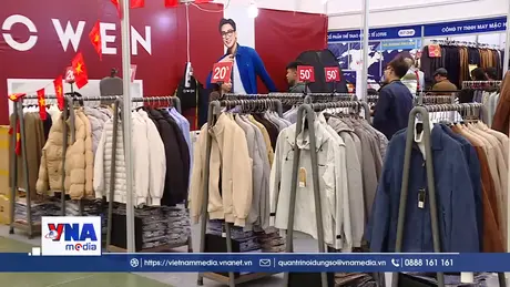 Doanh nghiệp dệt may ưu đãi đến 70% tại Hội chợ Mùa Xuân