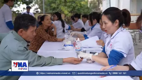 Khám sức khỏe miễn phí cho 2500 người dân xã Kiều Phú