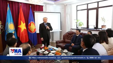 Tăng cường hợp tác ngành tài chính - tiền tệ Việt Nam - Kazakhstan