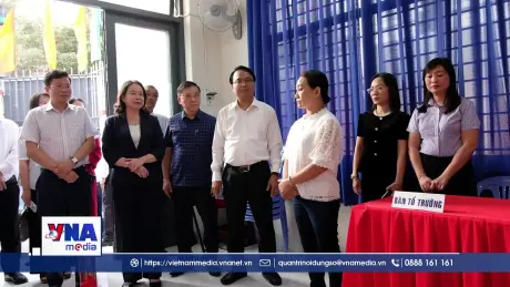 Phó Chủ tịch nước kiểm tra công tác bầu cử tại Lâm Đồng