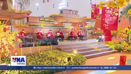 Chuỗi nghệ thuật đặc sắc tại Hội chợ Mùa Xuân ngày 5/2