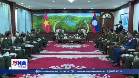 Bộ Quốc phòng Việt Nam - Lào thúc đẩy tăng cường hợp tác