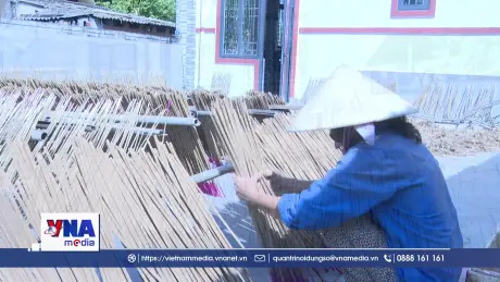 Làng hương truyền thống Quảng Trị ngày cuối năm