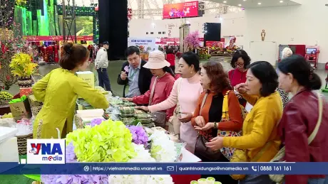  Các gian hàng đặt nhiều kỳ vọng vào Hội chợ Mùa Xuân