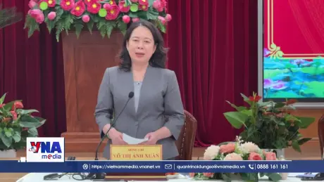 Phó Chủ tịch nước Võ Thị Ánh Xuân kiểm tra công tác bầu cử Đồng Nai