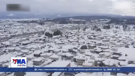 Nhật Bản hứng chịu đợt rét đậm đúng ngày bầu cử Hạ viện