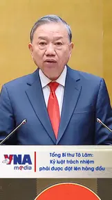 Tổng Bí thư Tô Lâm: Kỷ luật trách nhiệm phải được đặt lên hàng đầu