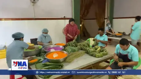 Đặc sản bánh tét Vĩnh Long khẳng định thương hiệu nhờ OCOP