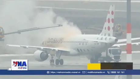 Thời tiết băng giá gây tê liệt giao thông tại Đức