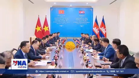 Thủ tướng Phạm Minh Chính hội kiến Thủ tướng Hun Manet