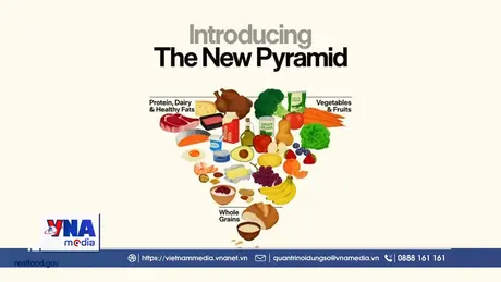 Hiểu đúng về tháp dinh dưỡng đảo ngược khi áp dụng vào bữa ăn người Việt