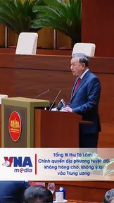 Tổng Bí thư Tô Lâm: Chính quyền địa phương tuyệt đối không trông chờ, không ỷ lại vào Trung ương