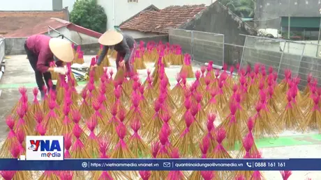 Hải Phòng: Làng hương truyền thống tất bật phục vụ Tết và mùa lễ hội