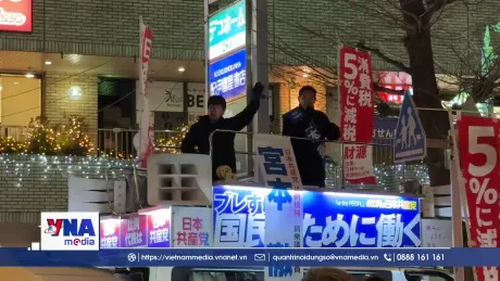 Cử tri Nhật Bản bắt đầu bỏ phiếu trong cuộc tổng tuyển cử năm 2026