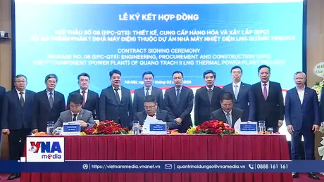 Ký kết hợp đồng gói thầu EPC dự án NM nhiệt điện LNG Quảng Trạch II