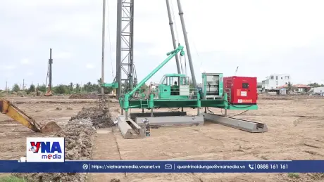 Tăng tốc thi công dự án Cảng hàng không Cà Mau