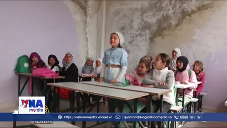 Syria mở lại hàng trăm trường học sau nhiều năm gián đoạn